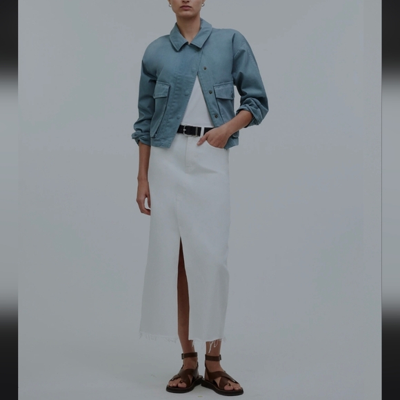 Madewell Cropped Cargo Jacket - Picture 2 of 7